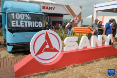 中国新型农机正在巴西农业科技展上表示亮眼